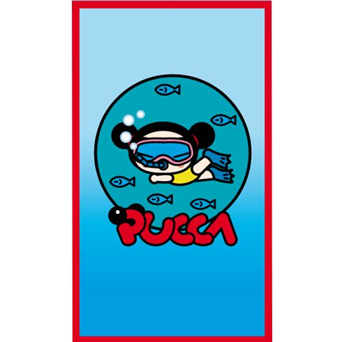 Drap de bain Pucca