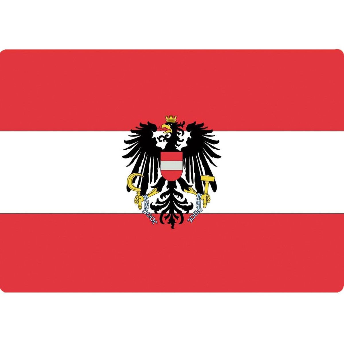 Informatique Tapis de souris drapeau Autriche