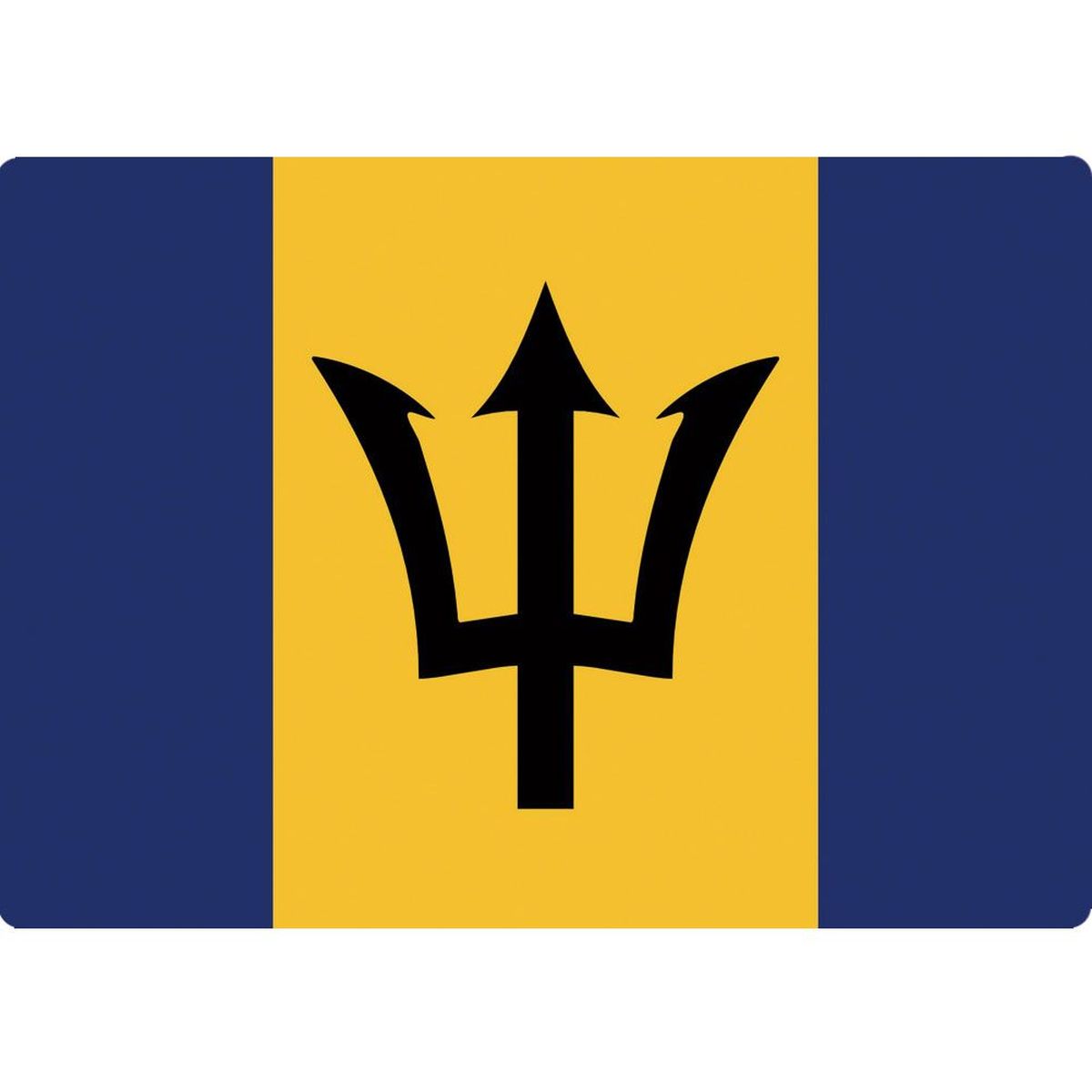 Informatique Tapis de souris drapeau Barbade