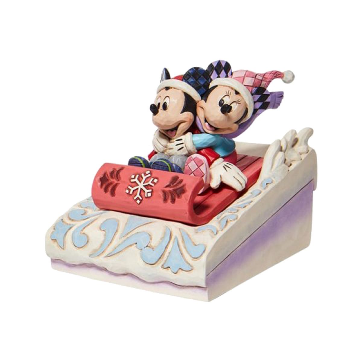 Petite statuette de Collection Mickey et Minnie