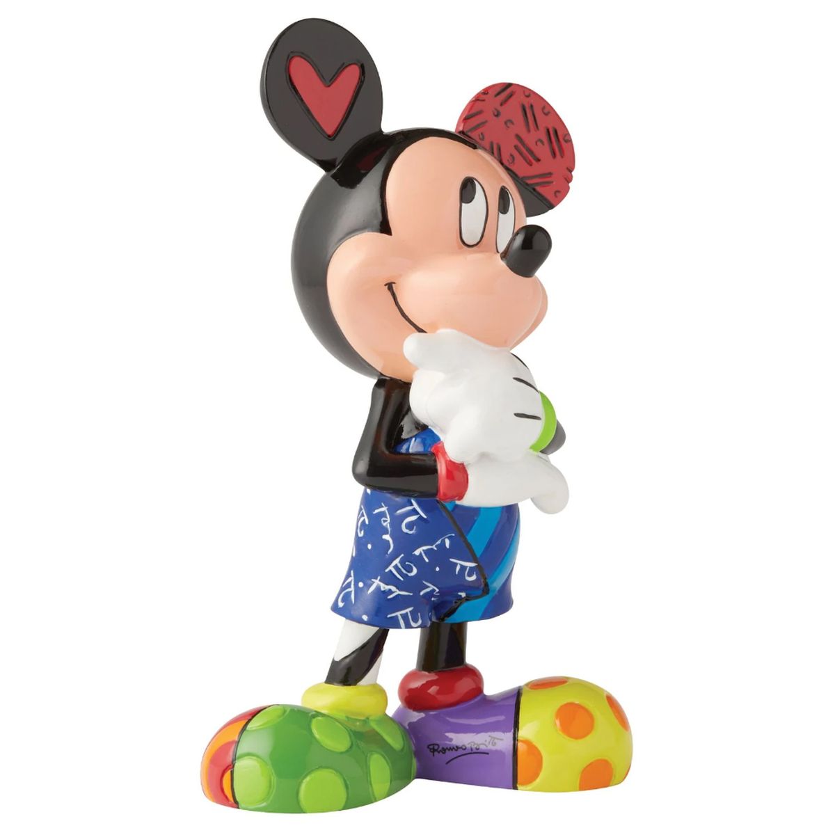 Figurine Mickey Mouse penseur - Disney by Britto
