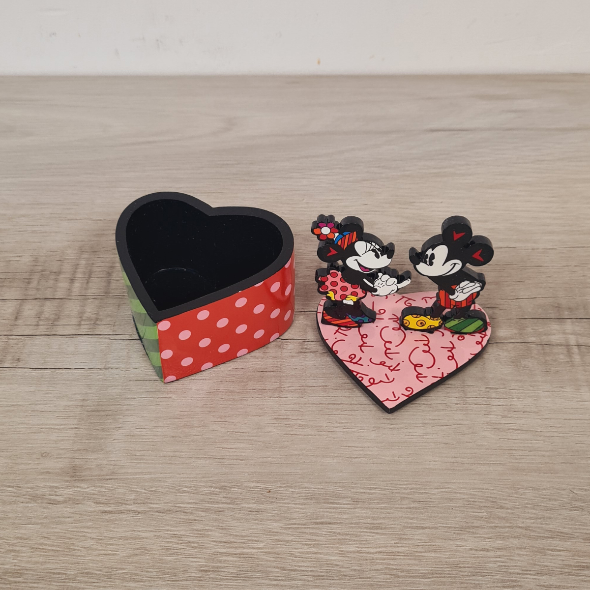 Boite de collection Mickey et Minnie by Romano Britto