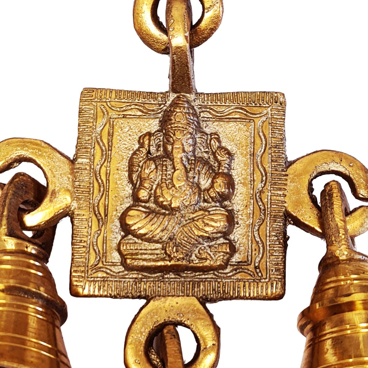 Mobile en Laiton  cloches Ganesh