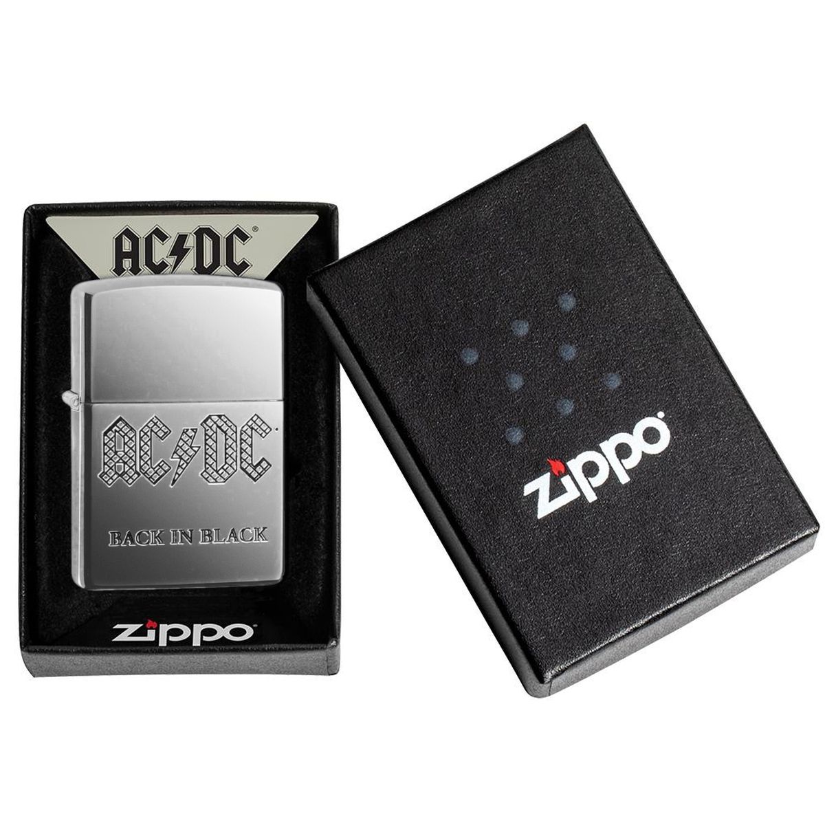 Zippo ACDC - Back is Black