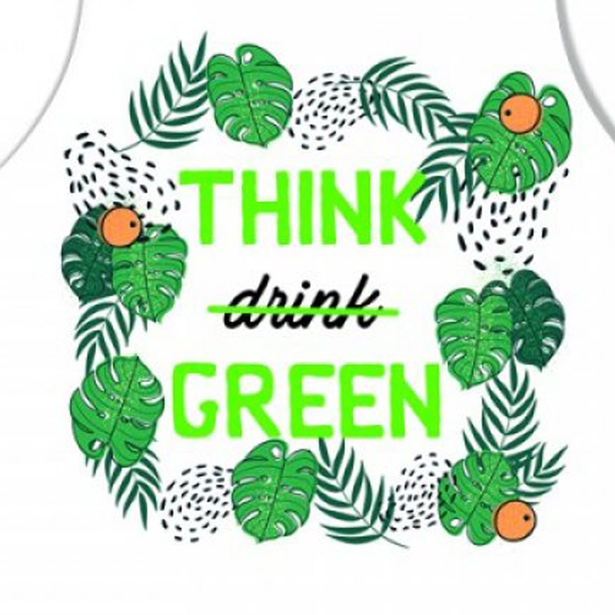 Tablier adulte  nouer - THINK GREEN