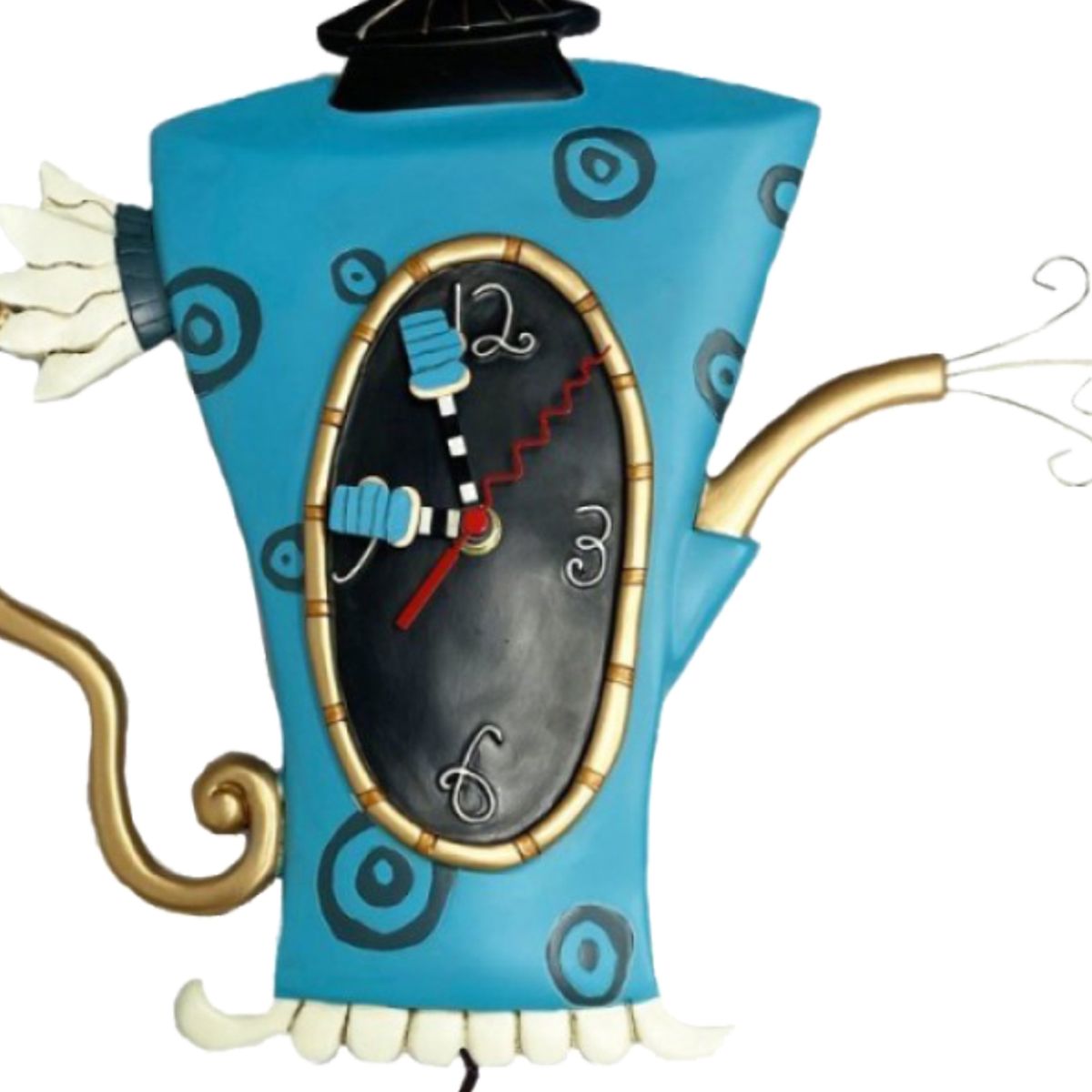 Horloge Thire bleue Allen Designs