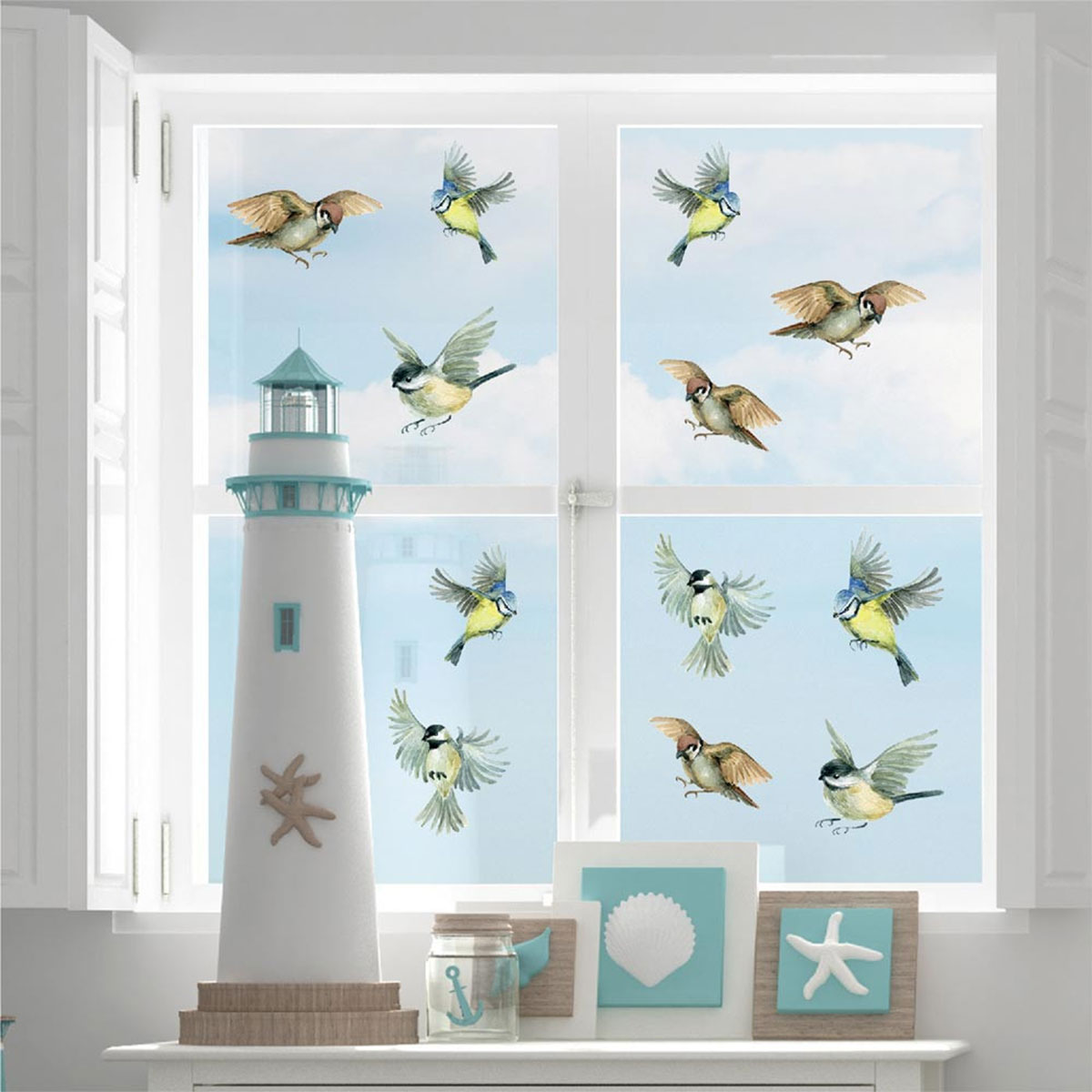 Adhsifs de vitres Oiseaux