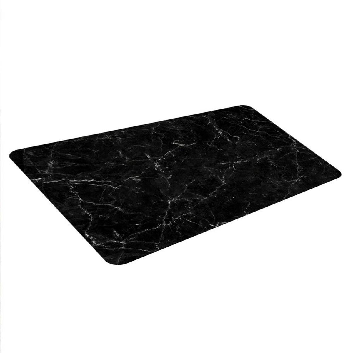 Set de table aspect marbre noir