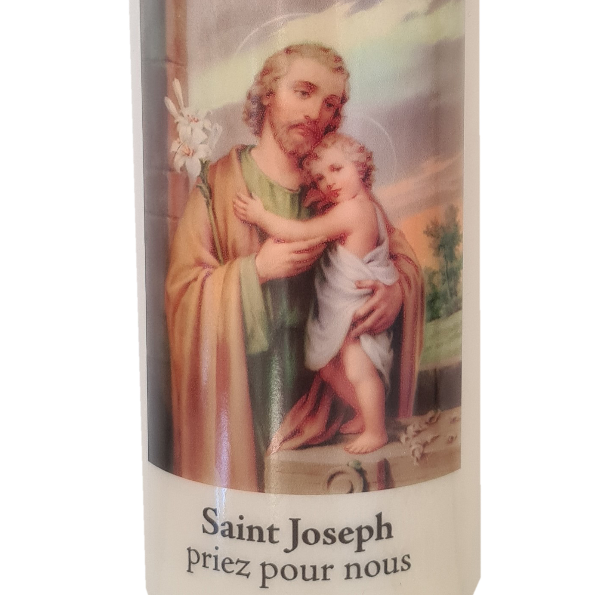Bougie Saint Joseph neuvaine