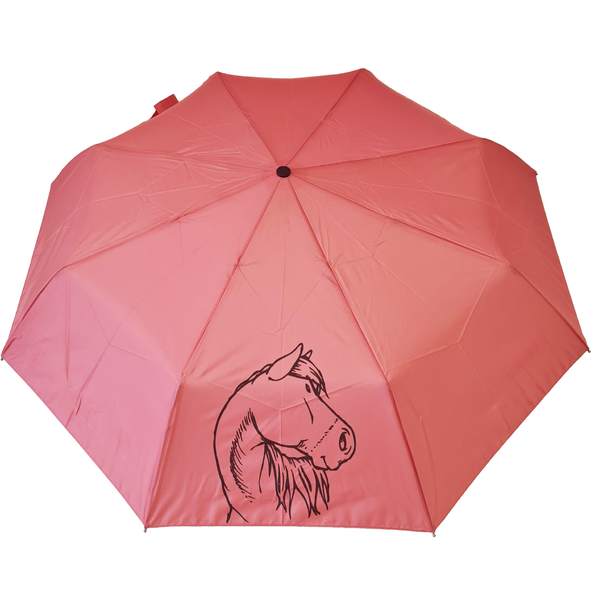 Parapluie rtractable adulte rose Nici