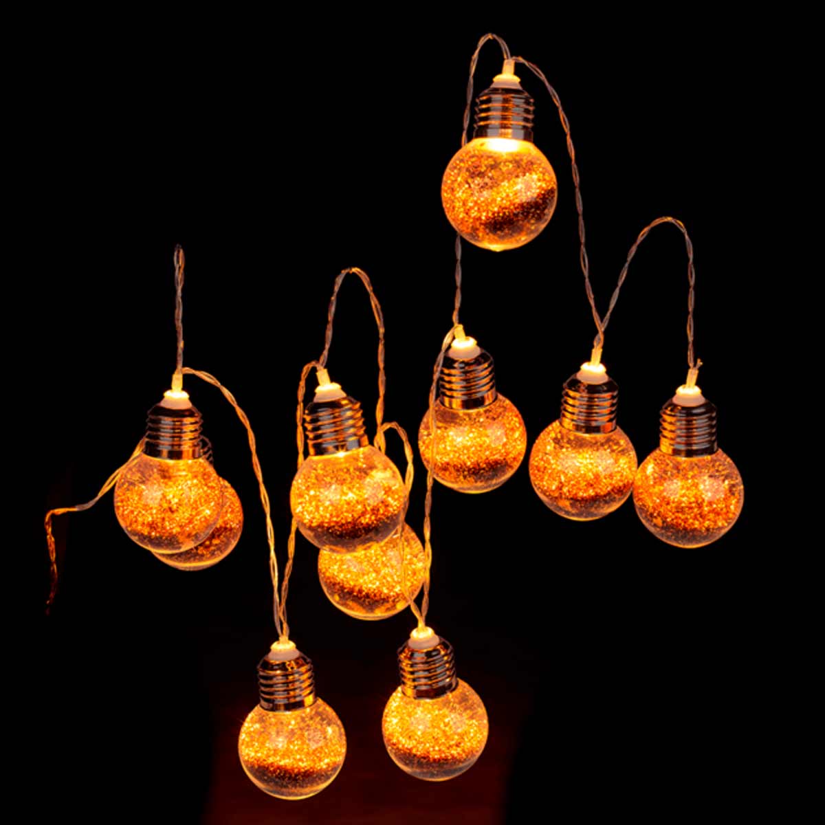 Guirlande lumineuse en forme d'ampoules 1.7 mtre