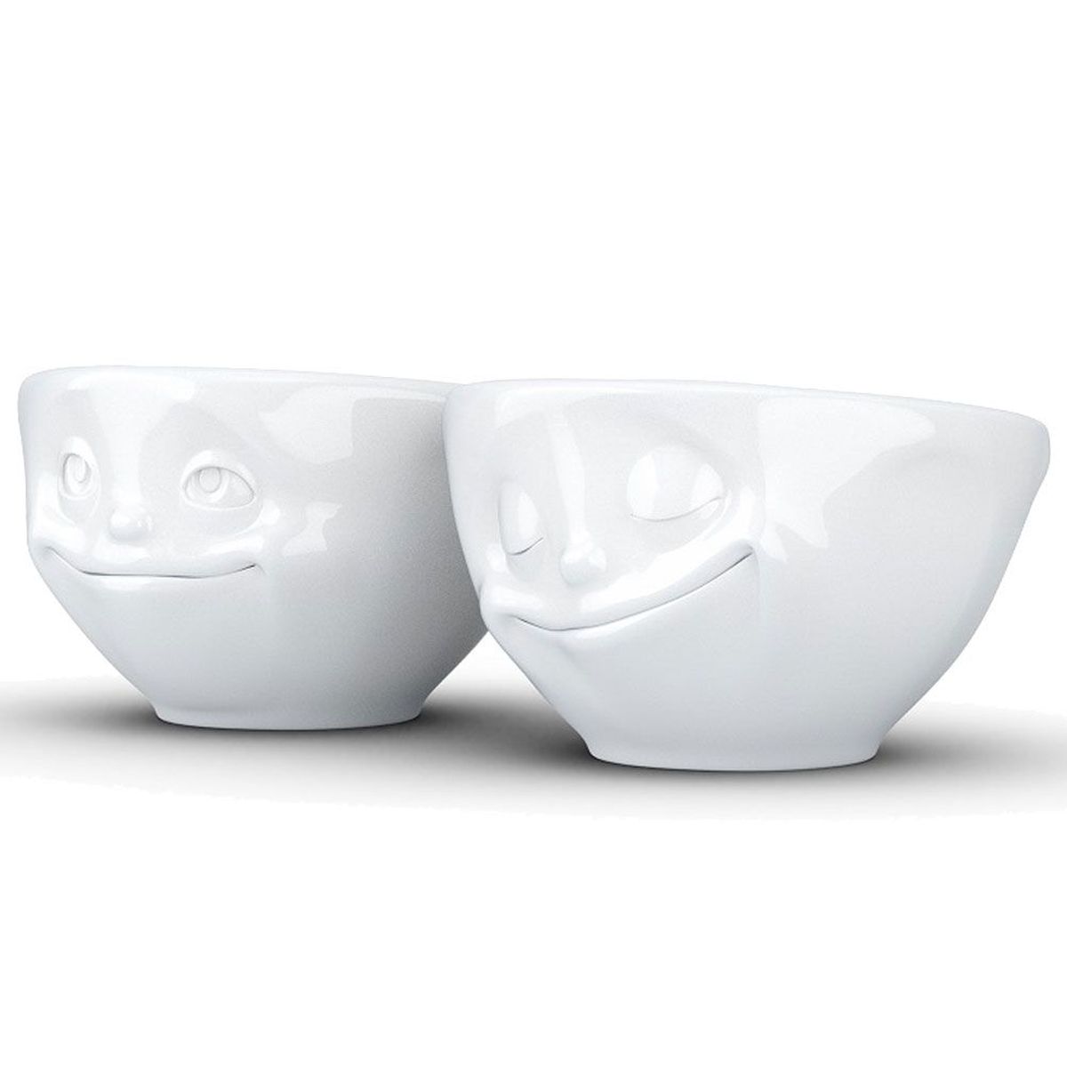Set de 2 mini-bols en porcelaine Tassen rveur et heureux 100 ml