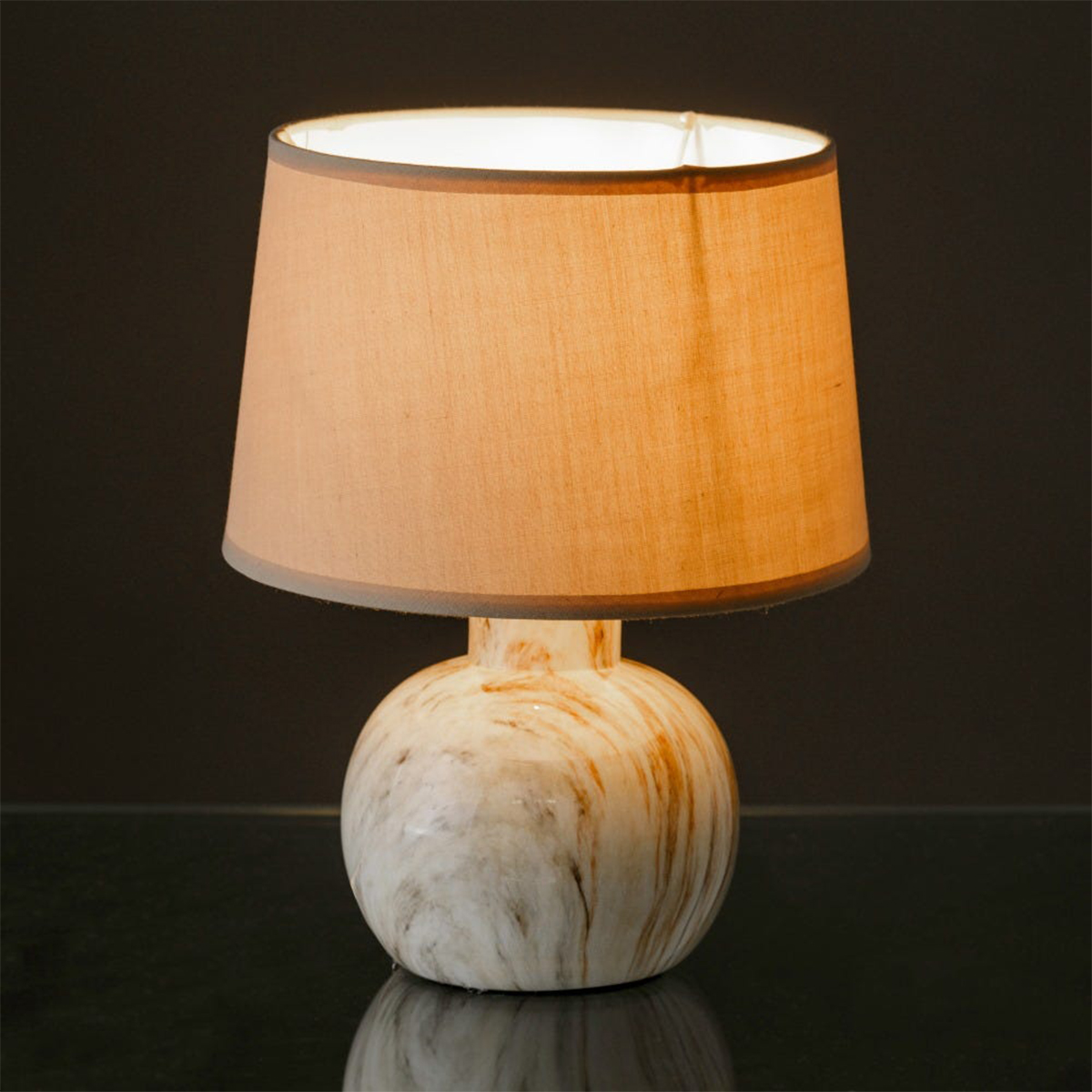 Lampe en cramique 28 cm