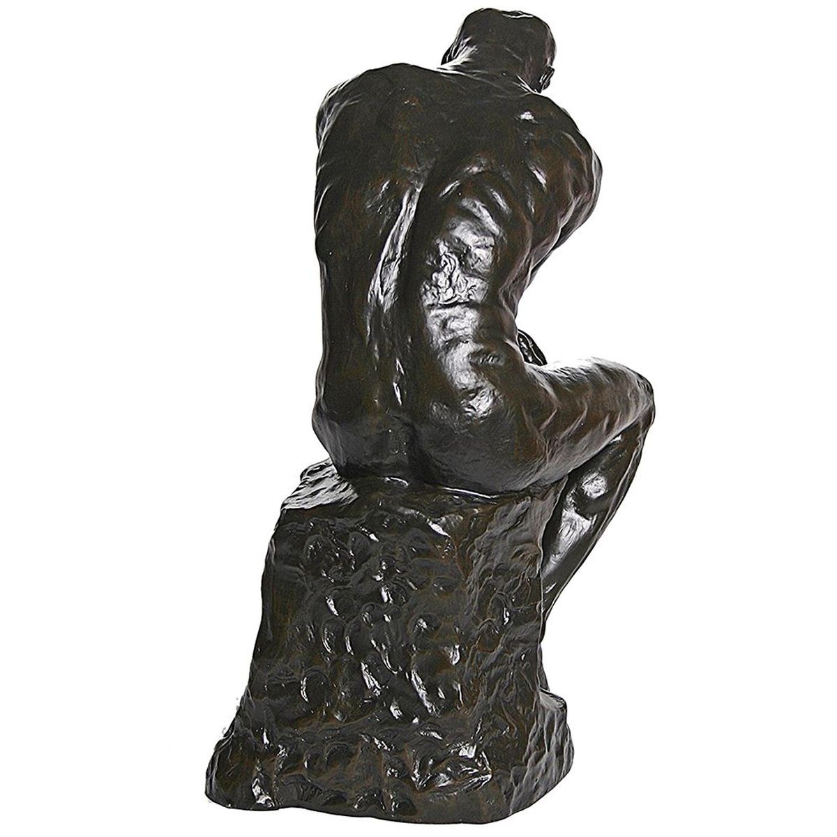 Figurine reproduction Le Penseur de Rodin 37 cm