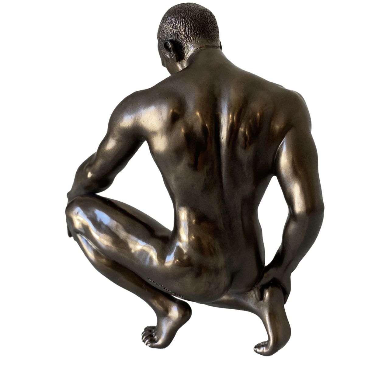 Statuette Body-Talk en rsine - Homme 15.5 cm