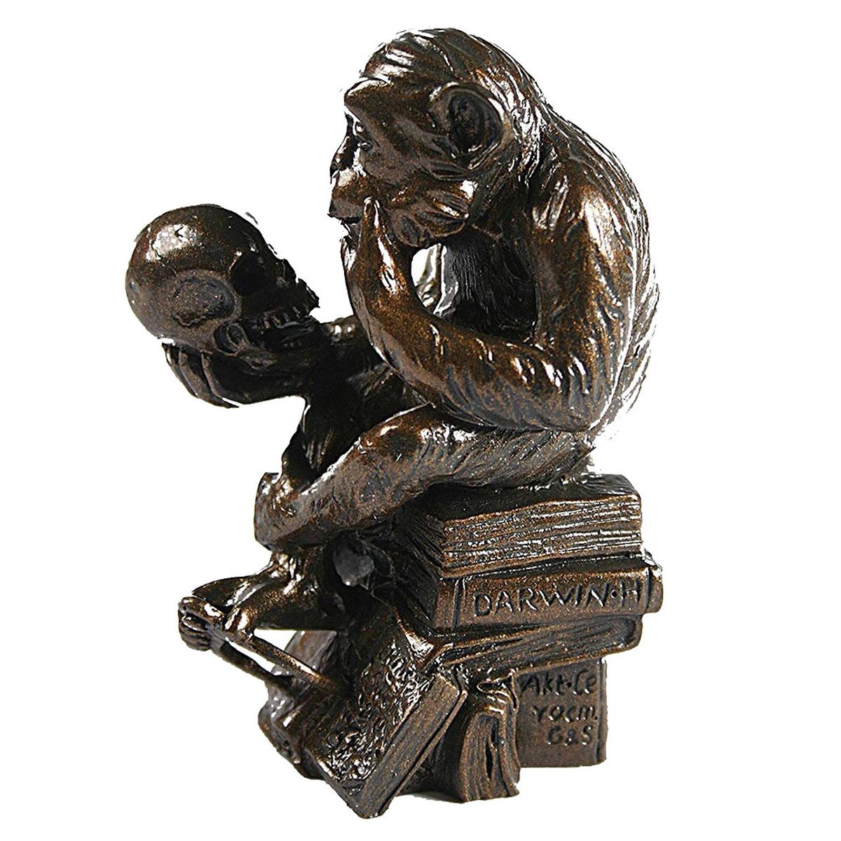 Figurine miniature reproduction Le Singe savant de Rheinhold