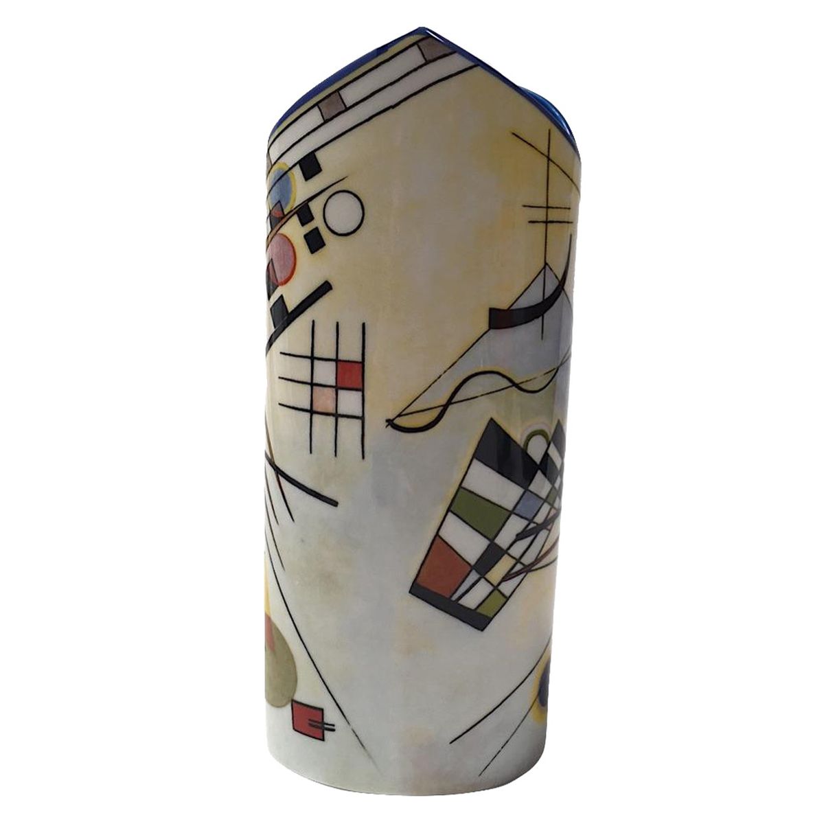 Vase en cramique silhouette Kandinsky - Composition VIII