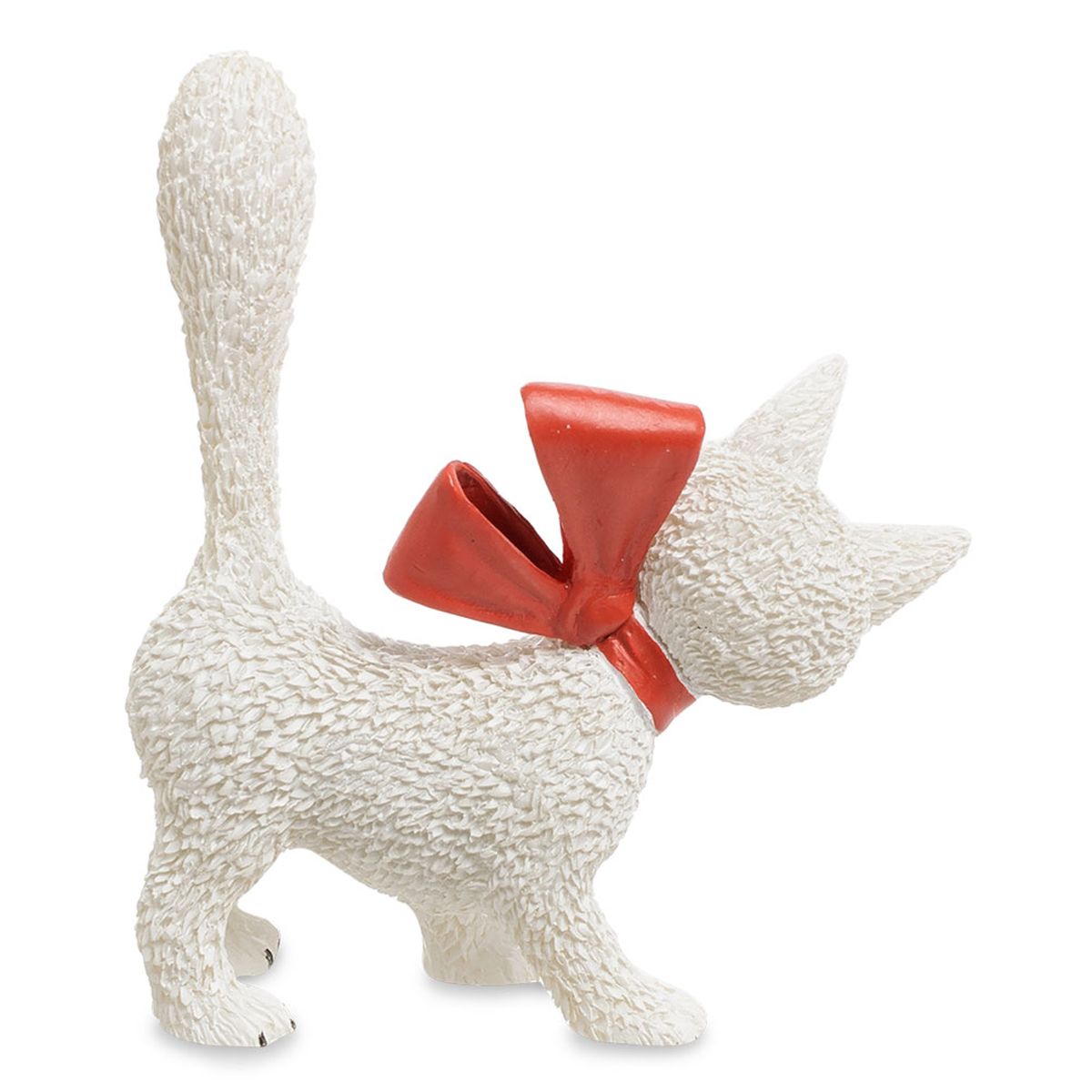 Statuette blanche Les chats par Dubout - La Minette