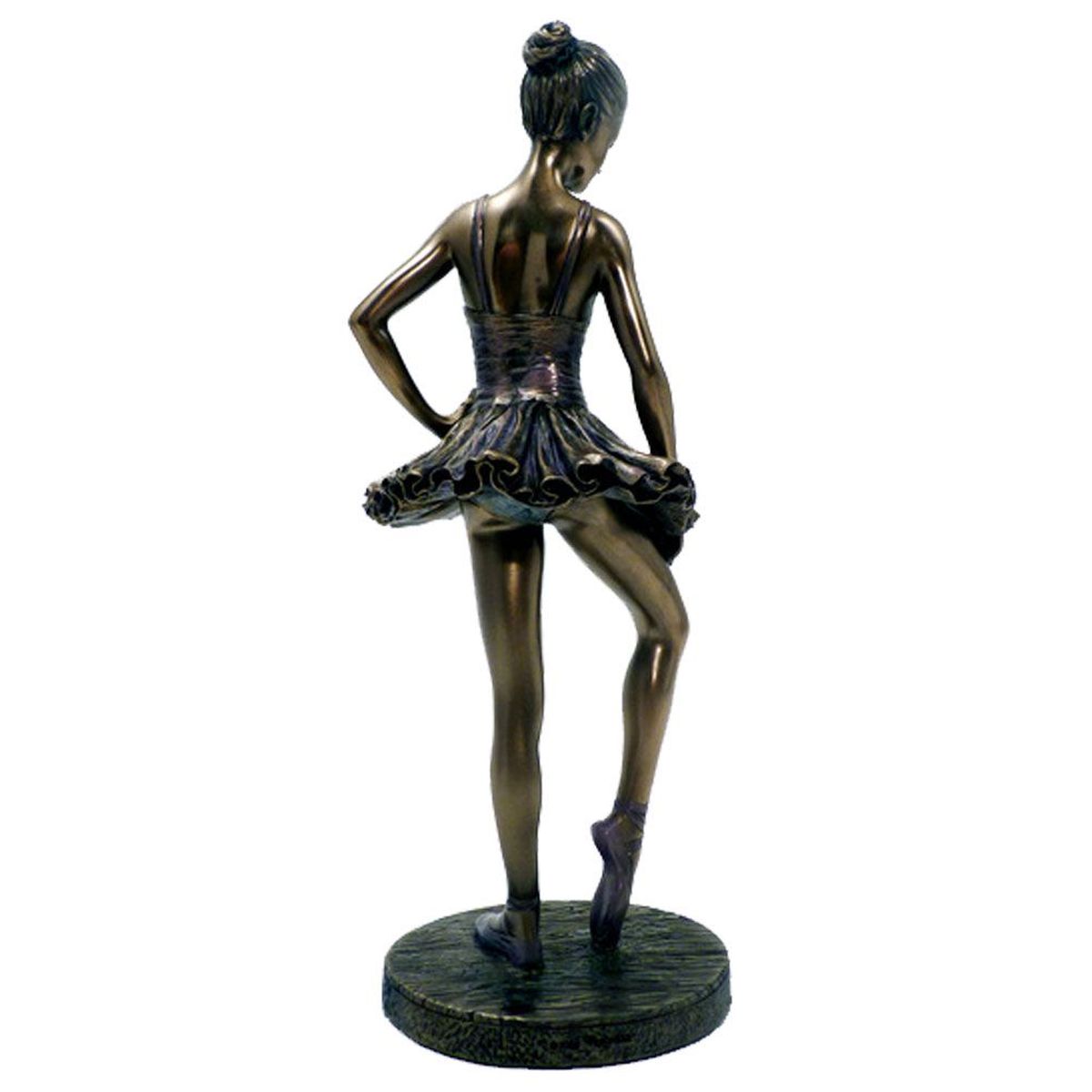 Statuette Danseuse de collection aspect bronze 25 cm