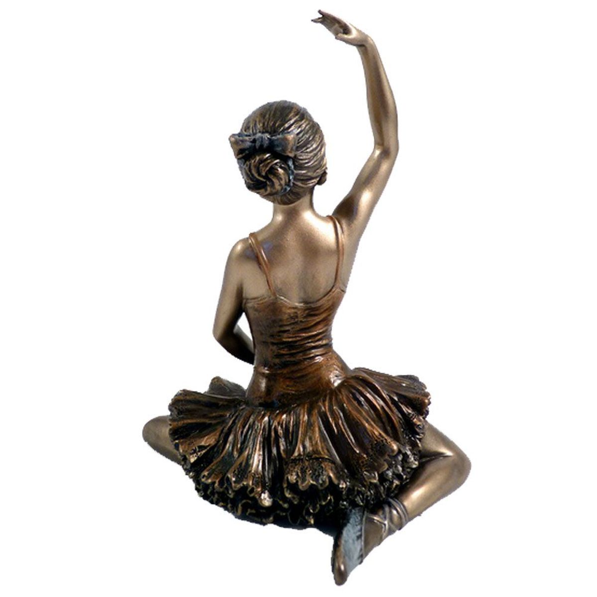 Statuette Danseuse de collection aspect bronze 13 cm