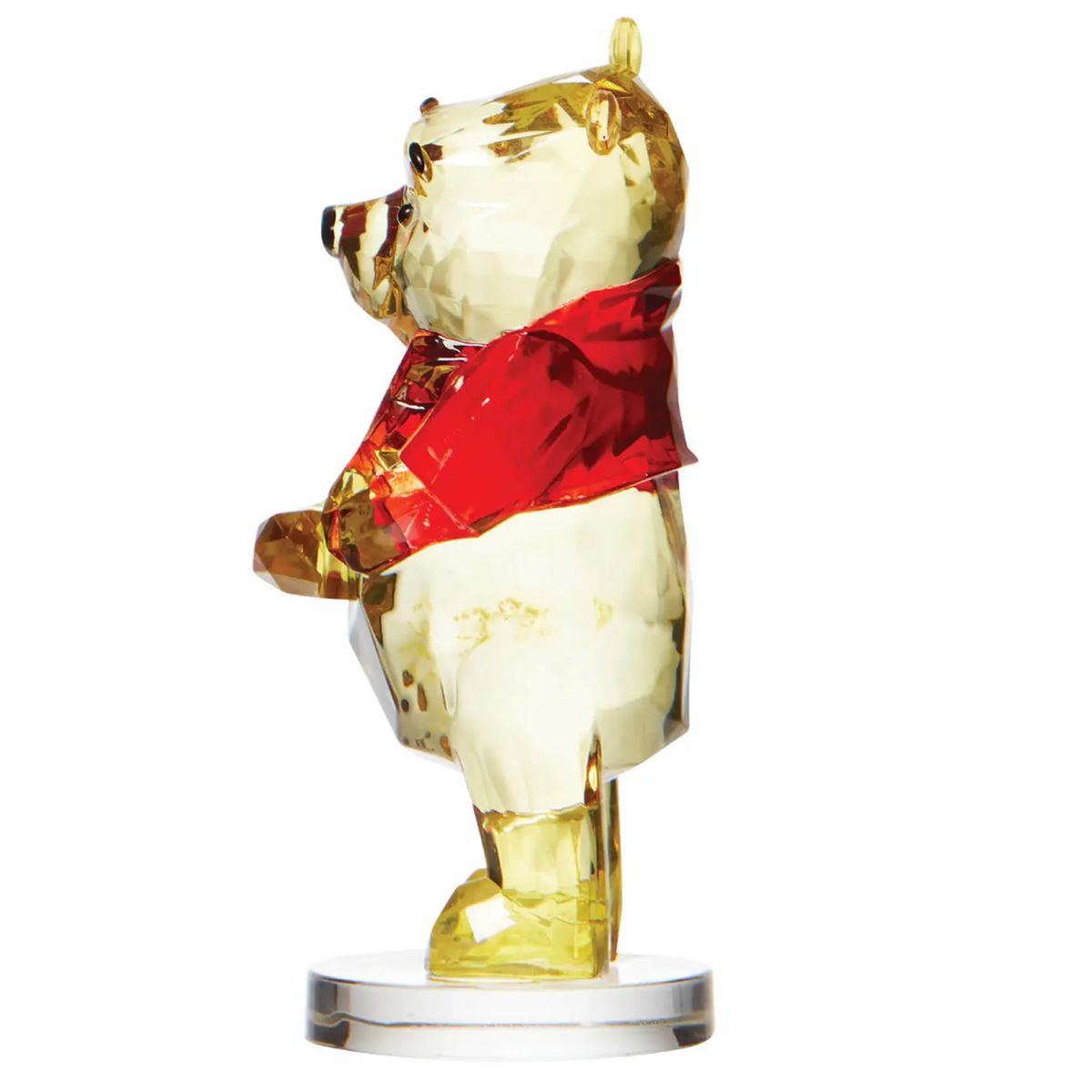 Statuette de collection Winnie l'Ourson en acrylique facett