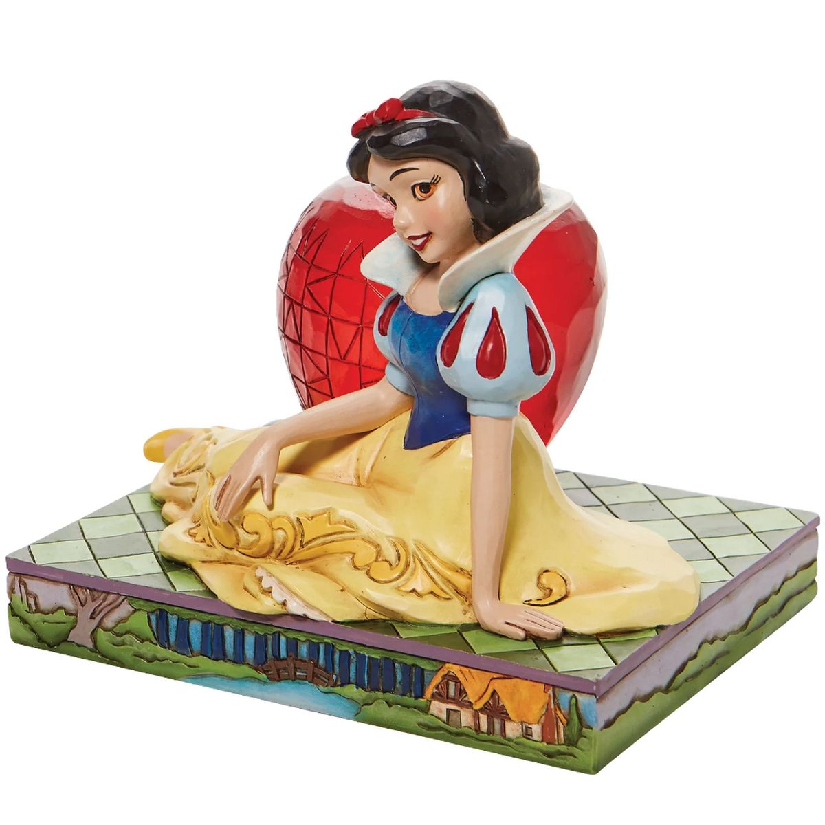Figurine collection Blanche Neige et La Pomme Disney Traditions