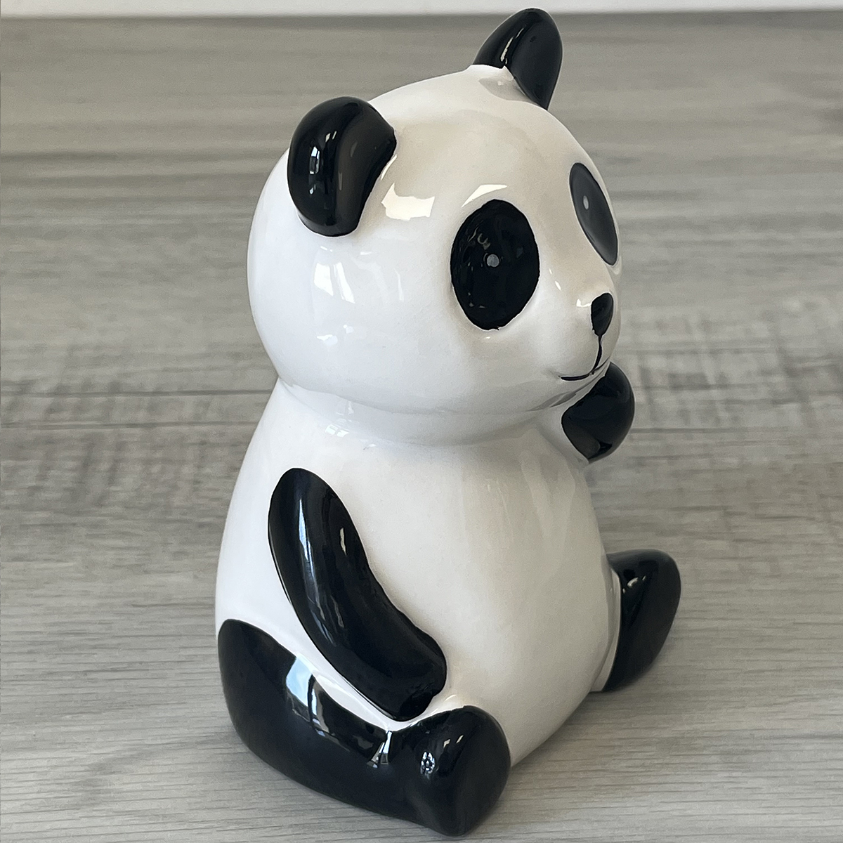 Tirelire panda en cramique 16 cm