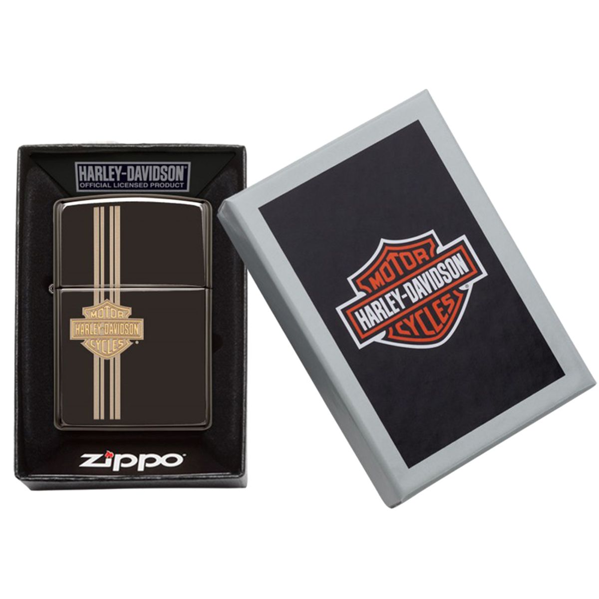Briquet Zippo Harley Davidson Laser