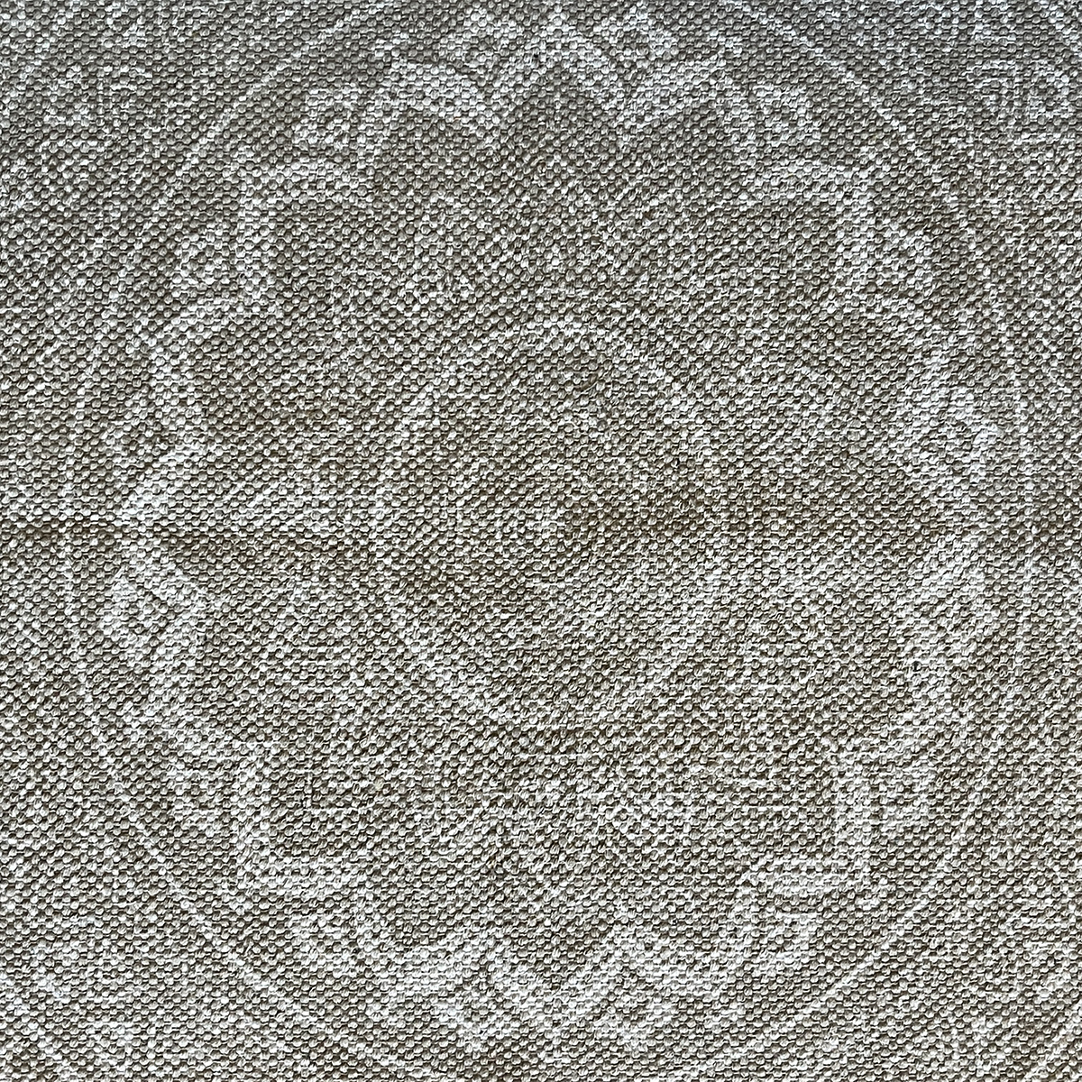 Tapis mandala en coton 85 x 55 cm