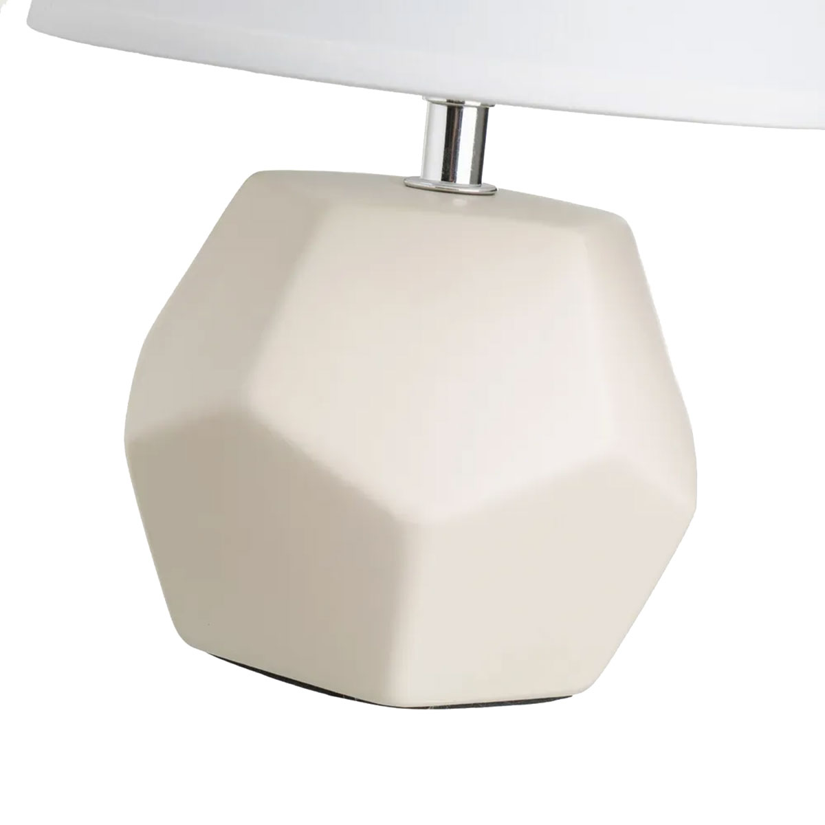 Lampe en cramique Beige 26 cm