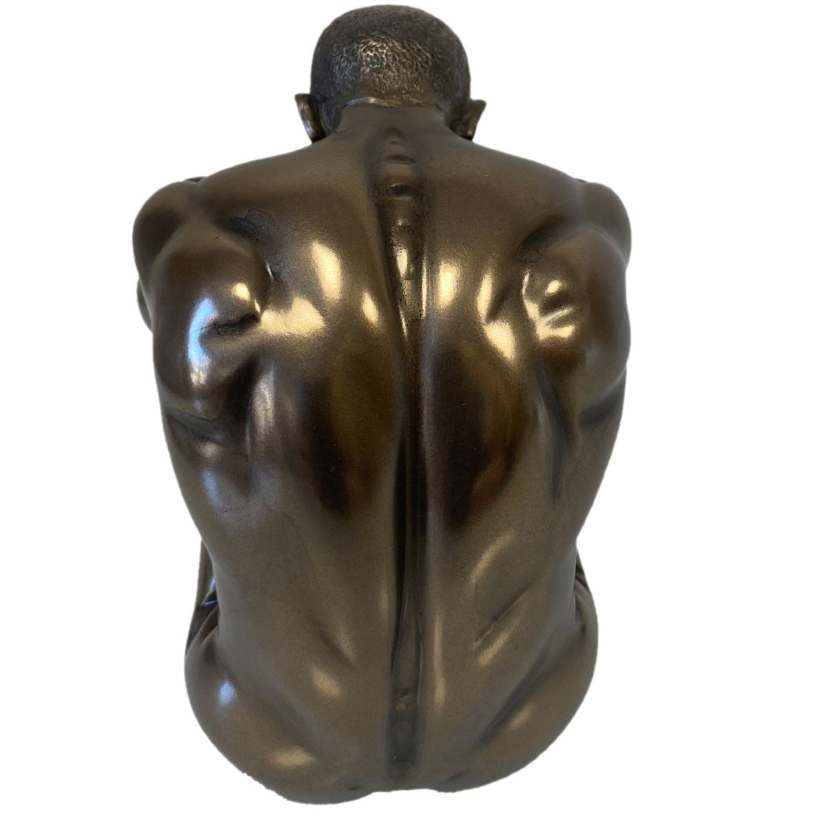 Figurine Vronse Body Talk en rsine - Homme assis 11 cm