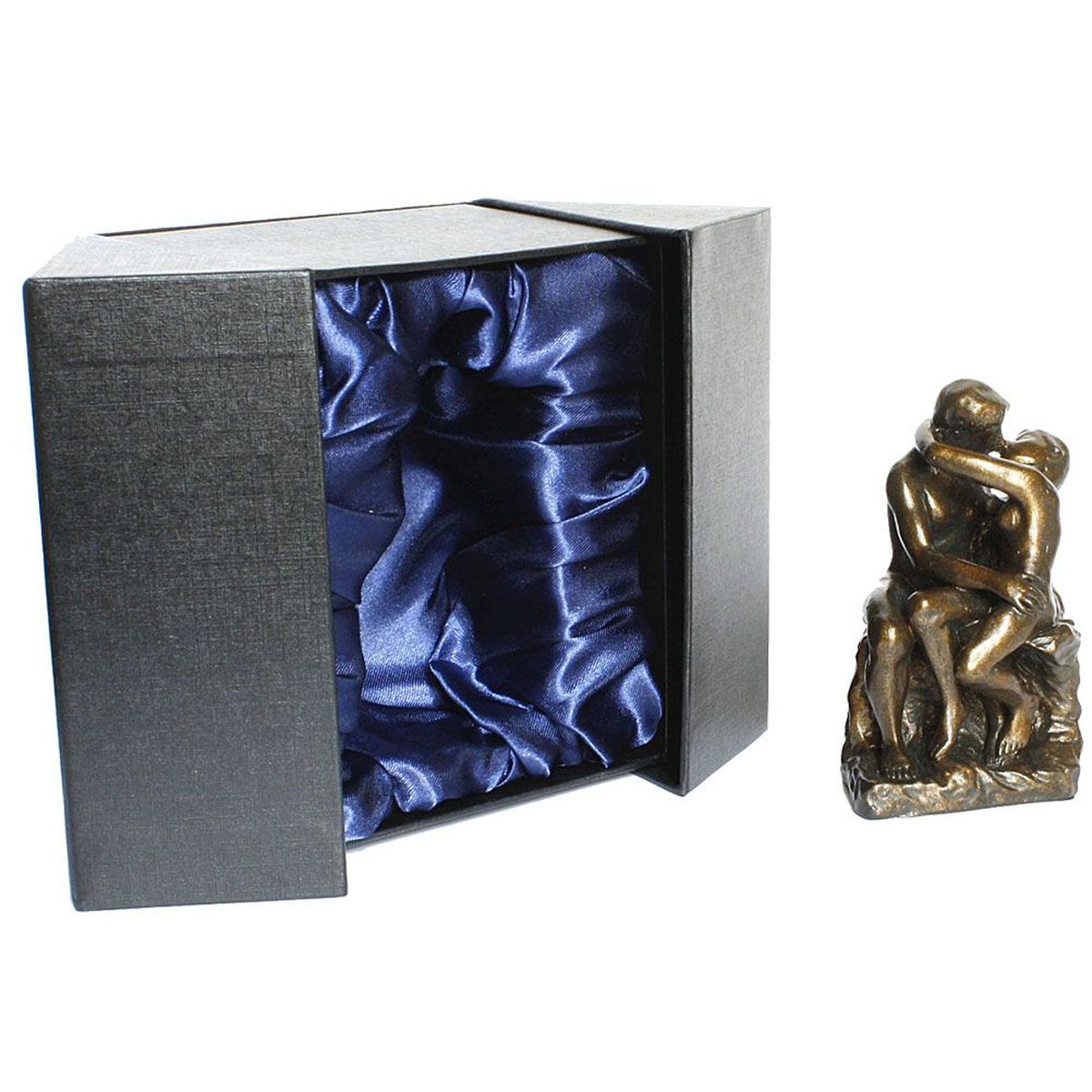 Figurine miniature reproduction Le Baiser de Rodin
