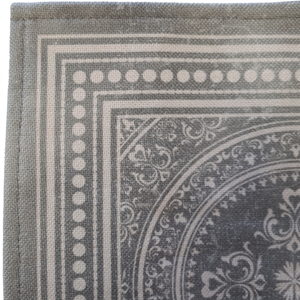 Tapis arabesques provenales gris 130 x 180 cm