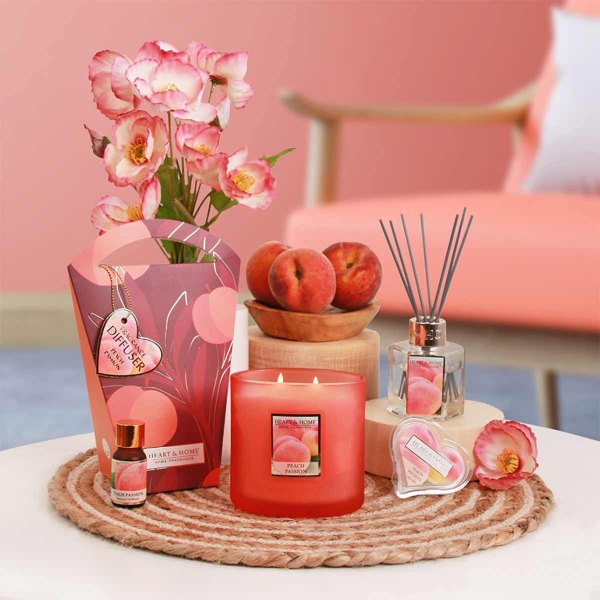 Mlange d'huiles essentielles Heart and Home Pche Passion