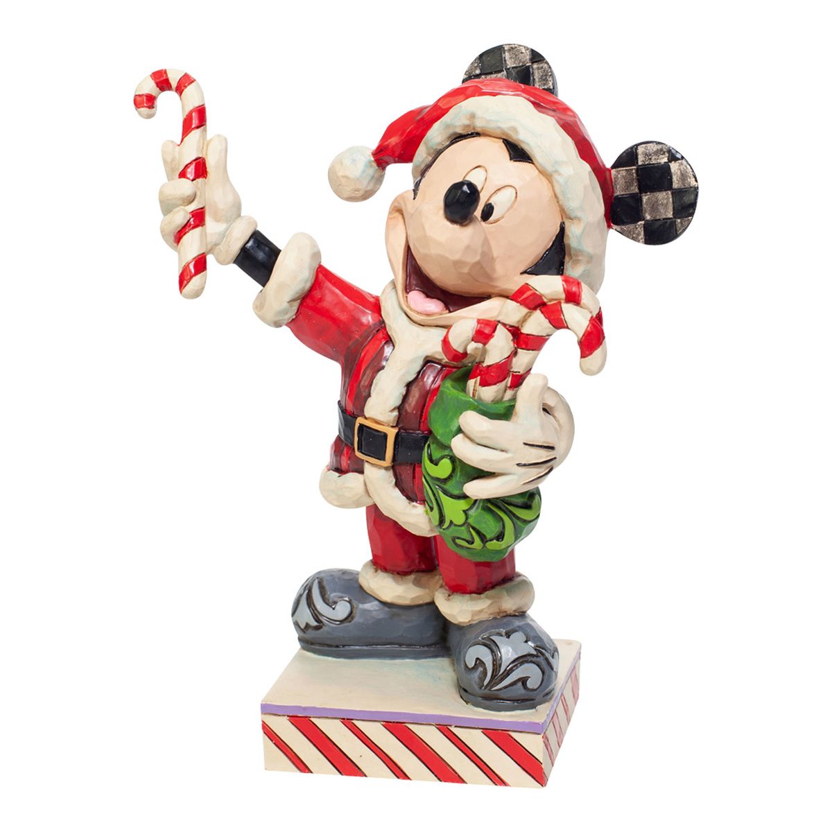 Statuette de Collection Candy Canes Mickey