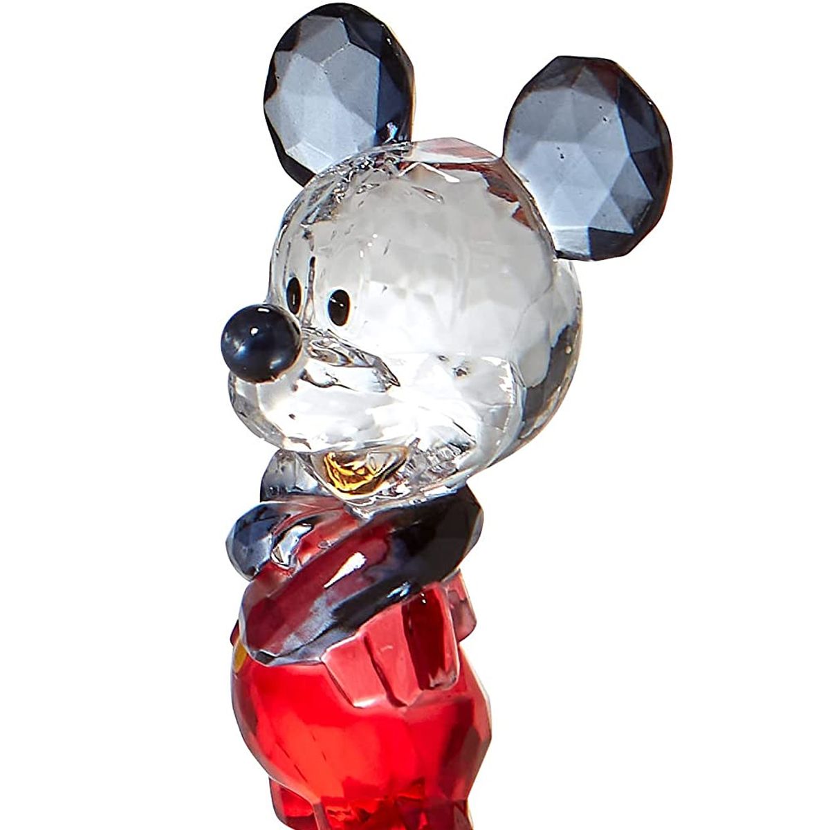 Statuette de collection Mickey Mouse en acrylique facett