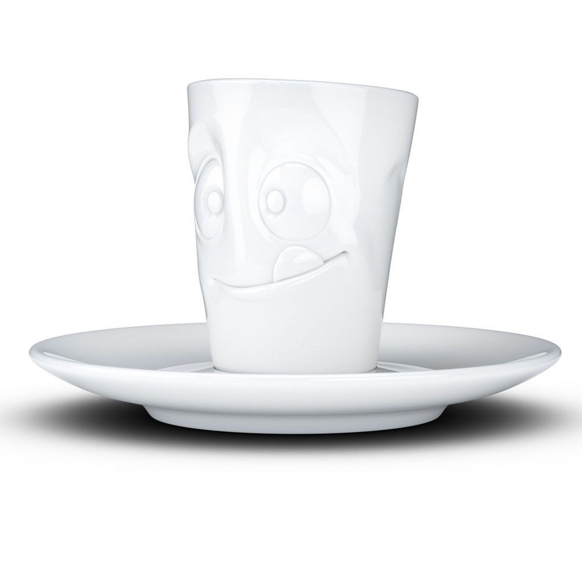 Tasse et sous tasse expresso en Porcelaine Tassen - Gourmand