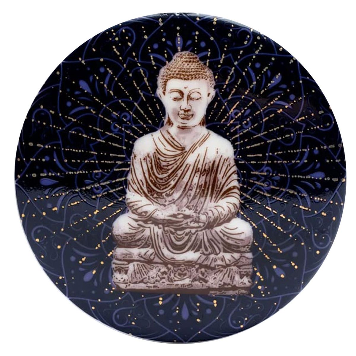 Mug avec infuseur mtal - Bouddha bleu Nuit