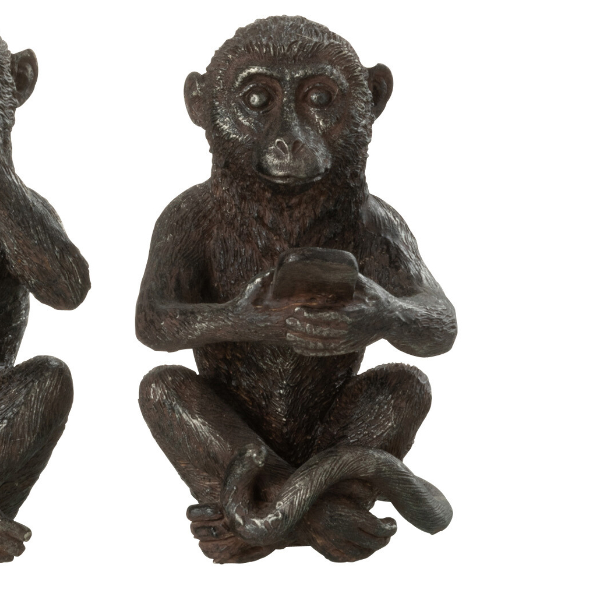 4 Statuettes les singes de la sagesse modernes