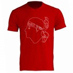 Tee shirt Homme Rouge Corse