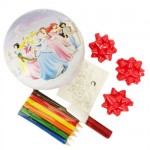 Petite boule garnie en mtal Princesses garnie