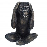 Statuette Singe en résine Ne rien Entendre Statuette Singe en résine Ne rien Entendre