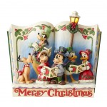 Statuette Livre Mickey et Minnie - Disney Traditions