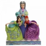 Figurine de Collection Lady Tremaine, Anastasia et Javotte