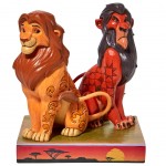 Figurine de collection Disney Simba et Scar