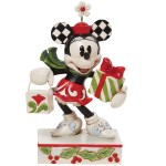 Figurine de collection Minnie avec cadeaux