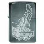 Zippo Harley Davidson Gray Dusk