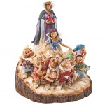 Figurine Blanche Neige Bois sculpt - Disney Traditions