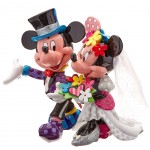 Statuette de Collection Minnie et Mickey Mariage By Britto