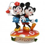 Statuette Mickey Et Minnie By Miss Mindy